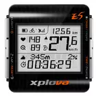 XPLOVA - E5 GPS - cyklocomputer - bezdrátový. Černá barva