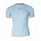 BREATHE kompresní košile s krátkým rukávem, modrá