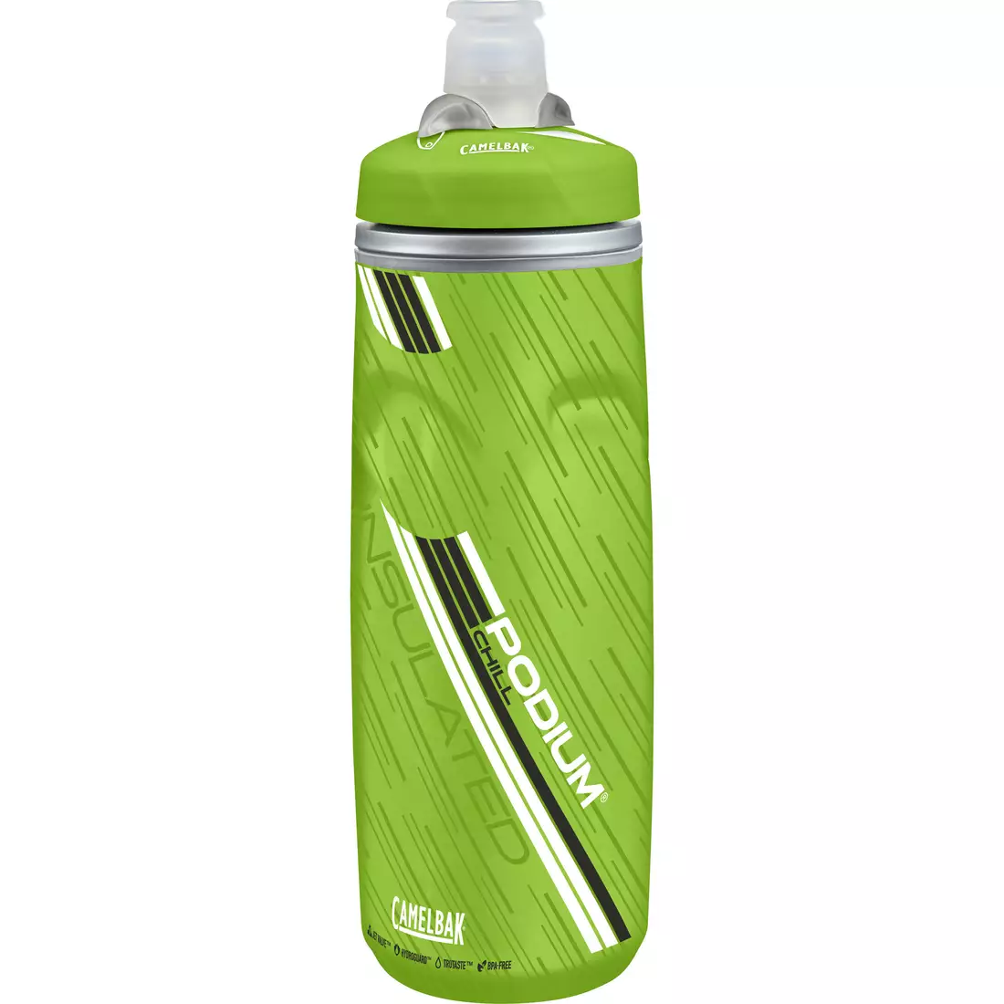 Camelbak SS17 termální cyklistická láhev na vodu Podium Chill 21oz/620ml Sprint zelená