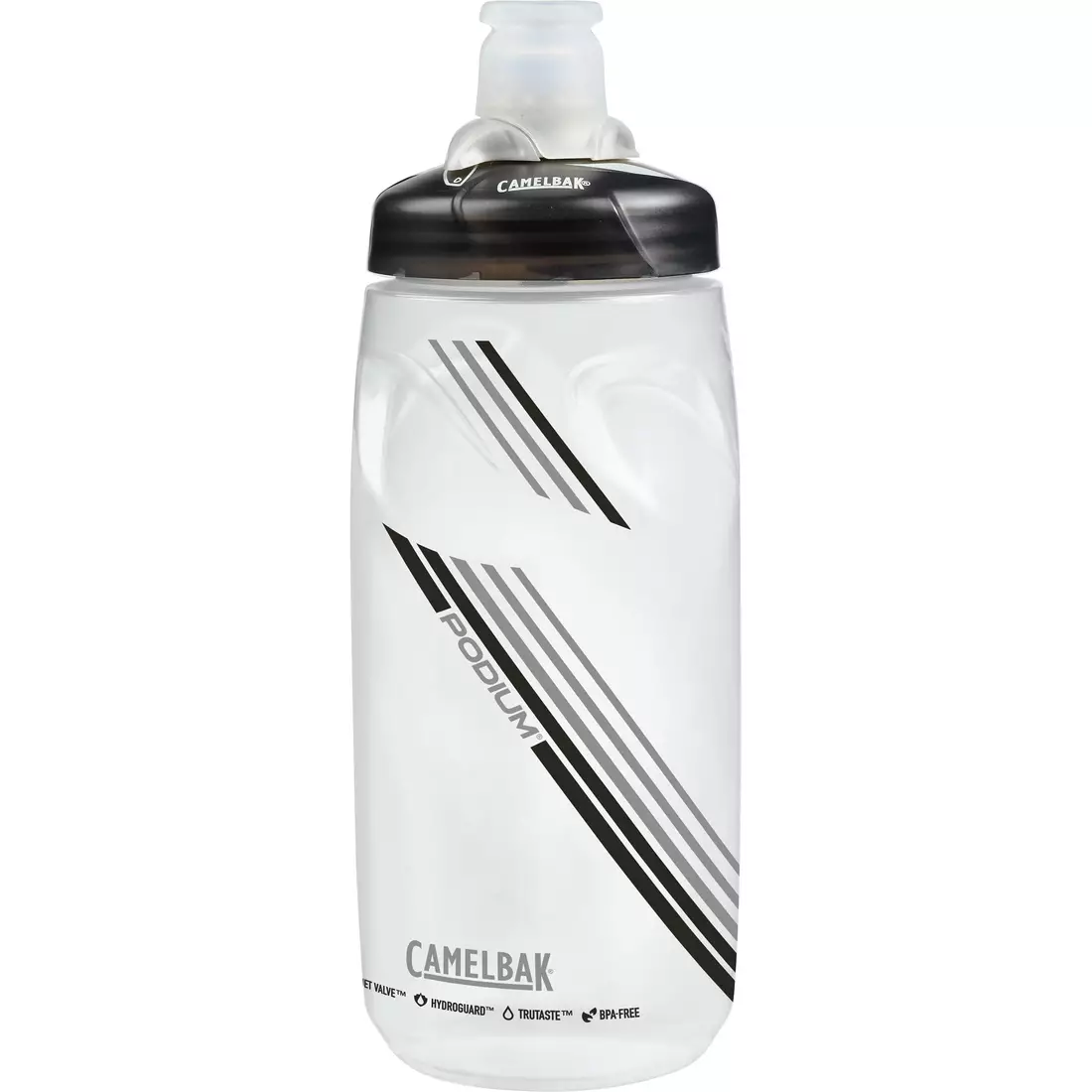 Camelbak SS18 Podium cyklistická láhev na vodu 21oz / 620 ml Clear Carbon