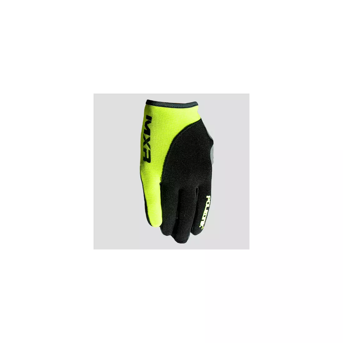 Cyklistické rukavice POLEDNIK MXR, barva: fluor