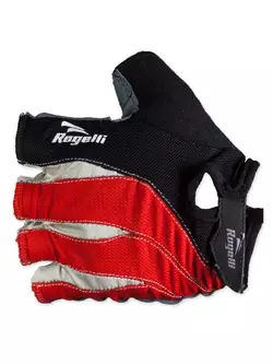 Cyklistické rukavice ROGELLI ATLIN, červené