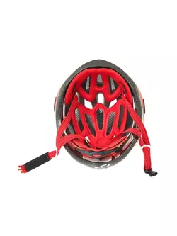 FORCE cyklistická helma ROAD PRO, Bílá a červená