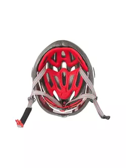 FORCE cyklistická helma, bílá a stříbrná 902613(14)