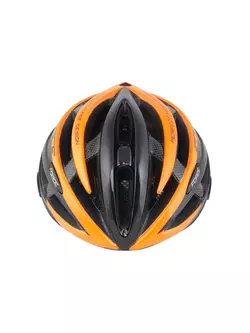 FORCE cyklistická přilba, oranžová 902601(2)