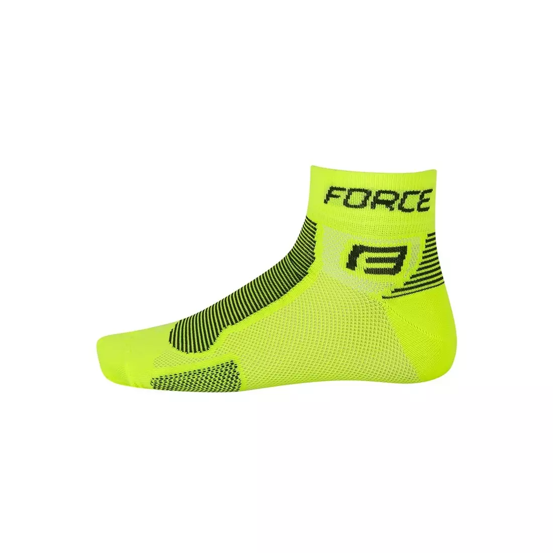 FORCE ponožky 9010, barva: fluor