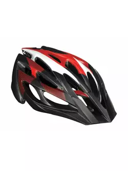 LAZER ROX černá a červená cyklistická helma