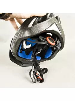 LAZER X3M cyklistická helma MTB , šedo-stříbrná