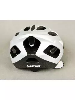 MTB cyklistická helma LAZER - CYCLONE, barva: stříbrná
