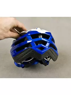 MTB cyklistická přilba LAZER VANDAL modrobílá