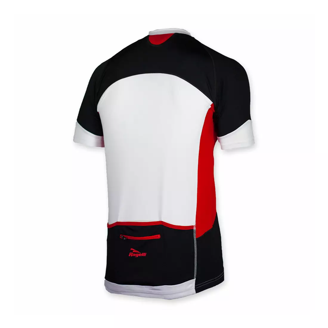 Pánský cyklistický dres ROGELLI RECCO, bílo-červený