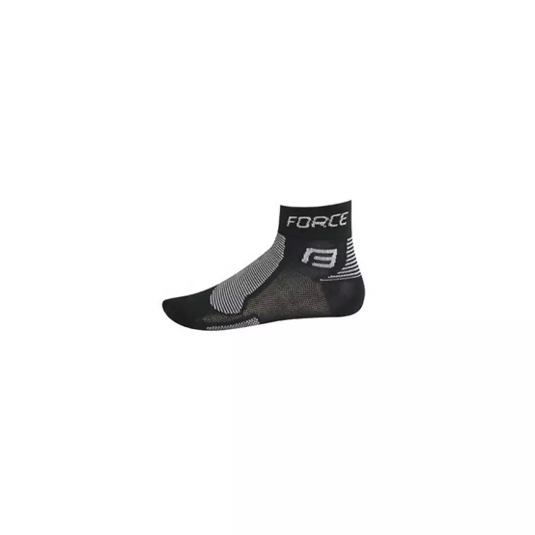 Ponožky FORCE 9010, barva: černá