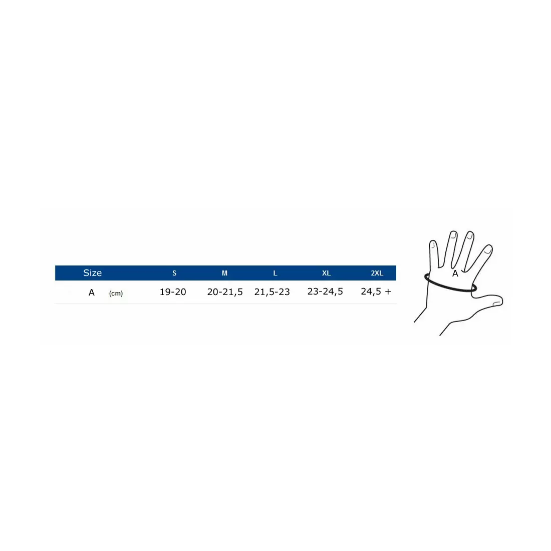 ROGELLI BURLINGTON izolované sportovní rukavice 006.108
