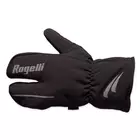 ROGELLI KENO zimní cyklistické rukavice, černé 006.103