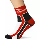 ROGELLI RCS-03 - COOLMAX - červené cyklistické ponožky