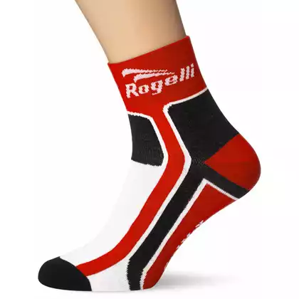 ROGELLI RCS-03 - COOLMAX - skarpety rowerowe czerwone