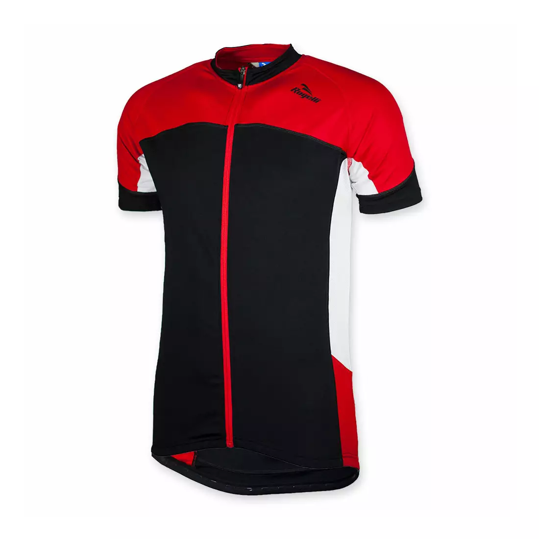 ROGELLI RECCO pánský cyklistický dres, černo-červený