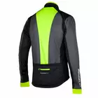 ROGELLI TRANI Softshellová cyklistická bunda 003.107 černo-fluor