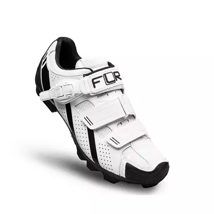 FLR F-65 cyklistická obuv MTB, Bílý