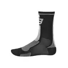 FORCE LONG černé sportovní ponožky