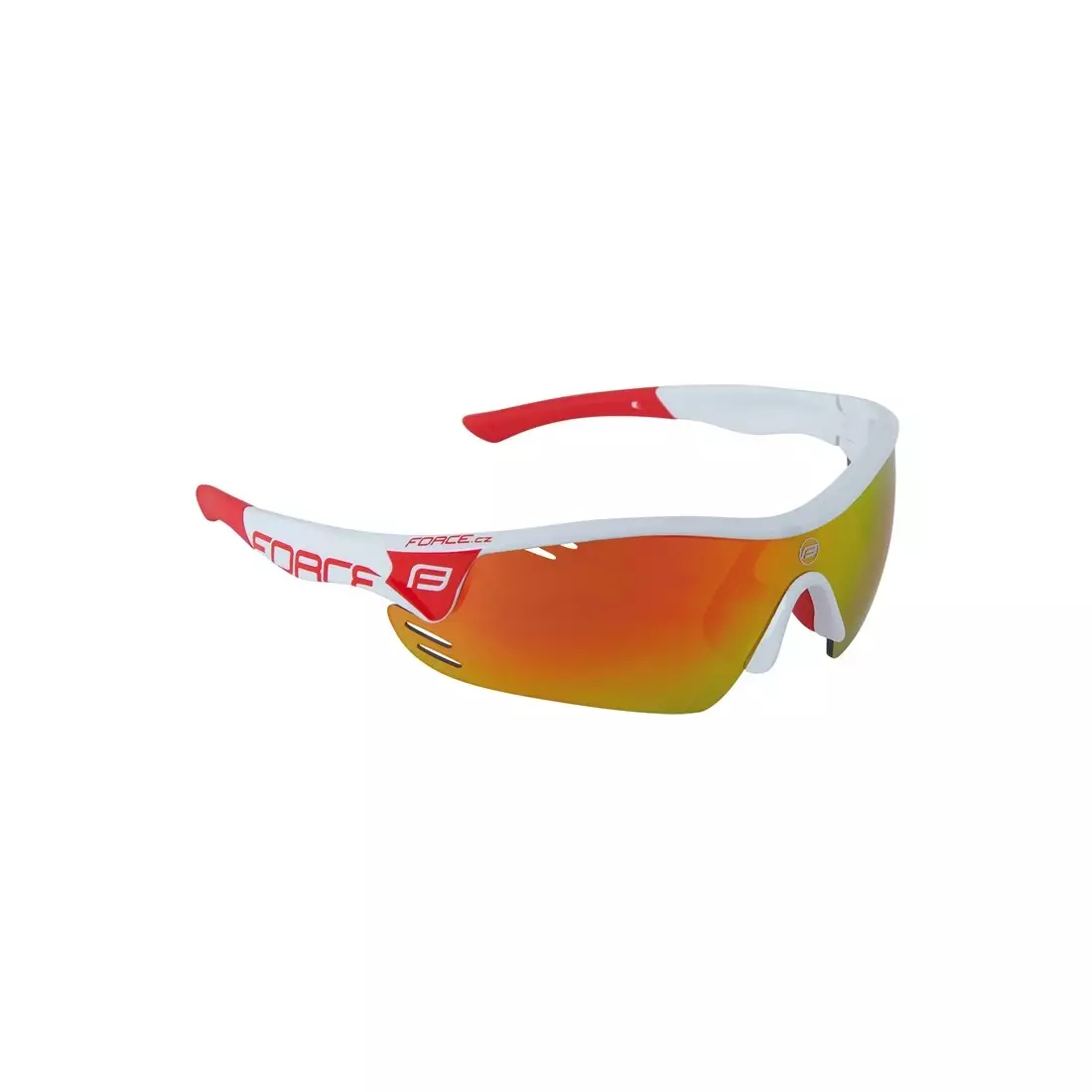 FORCE RACE PRO Brýle white/red 909392 