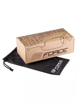FORCE RACE PRO Brýle white/red 909392 