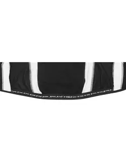 FORCE X72 PRO pánská softshellová bunda na kolo černo-bílá 90001