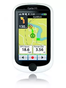 GPS cyklonavigace MIO CYCLO 315 HC s mapami