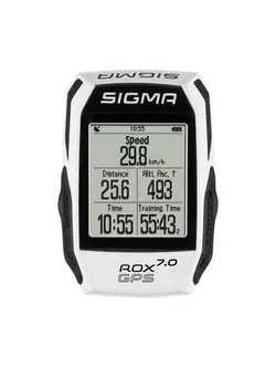 GPS počítadlo SIGMA ROX 7.0 bílé