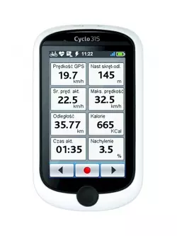 MIO CYCLO 315 GPS cyklonavigace s mapami