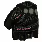 POLEDNIK dámské cyklistické rukavice LS, růžové