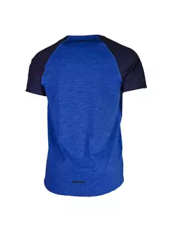 ROGELLI RUN BALATON 830.236 - pánské běžecké tričko, barva: modrá