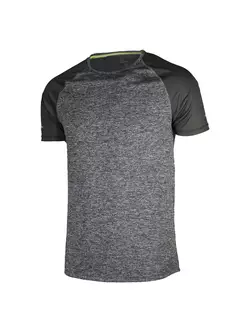 ROGELLI RUN BALATON 830.237 - pánské běžecké tričko, barva: fluor šedá