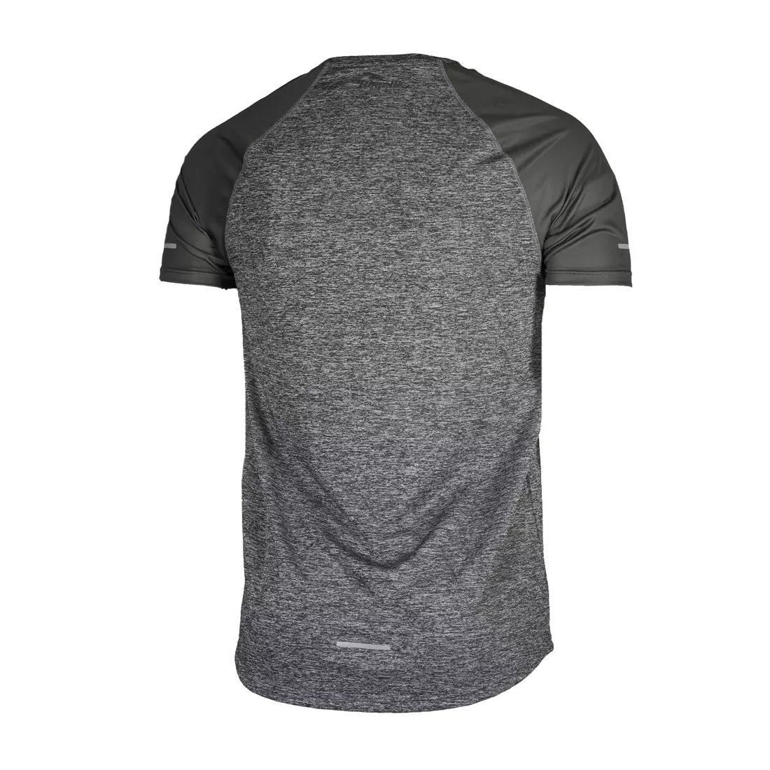 ROGELLI RUN BALATON 830.237 - pánské běžecké tričko, barva: fluor šedá