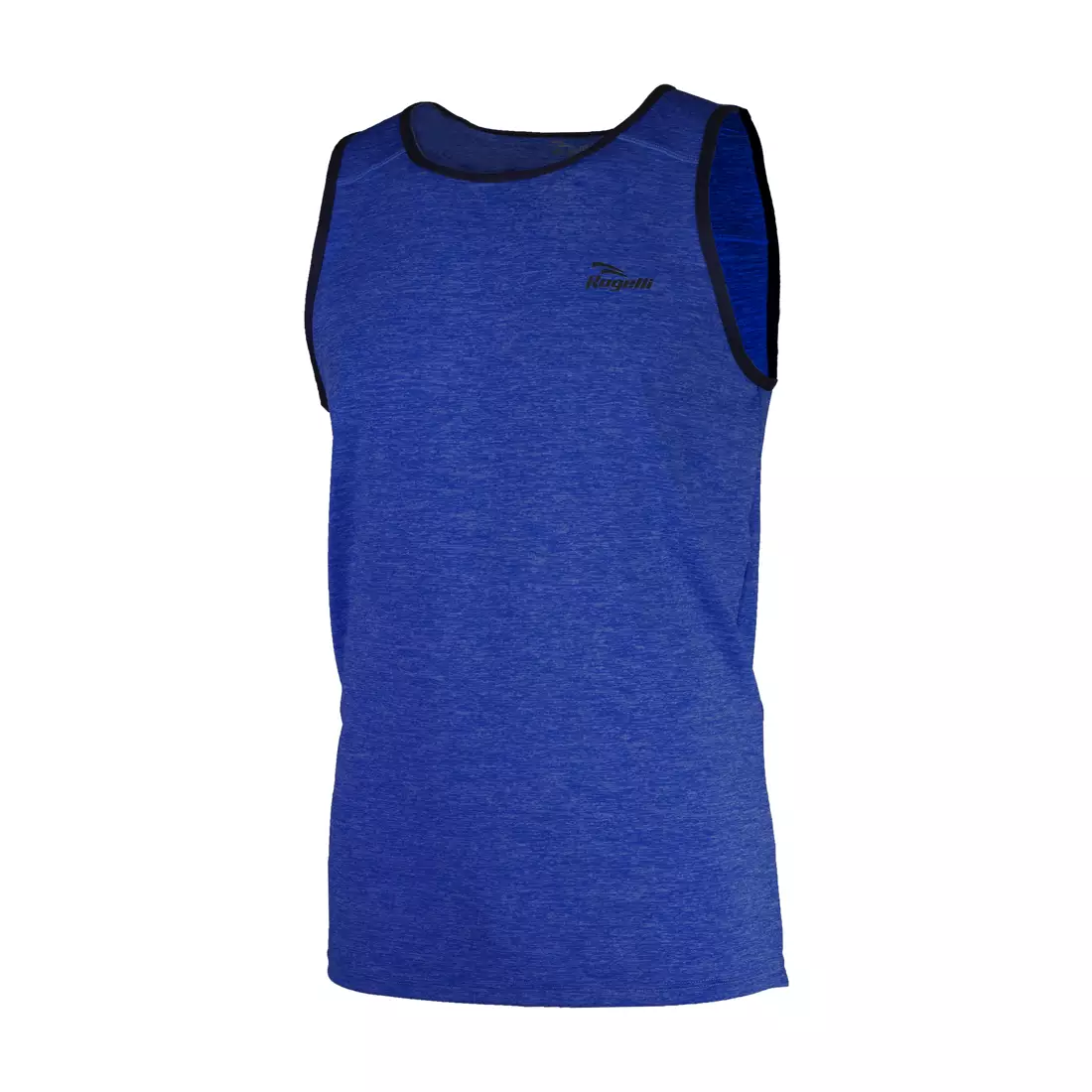 ROGELLI RUN BARRETT 830.238 - pánské tričko bez rukávů/běžecký top, barva: modrá