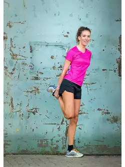 ROGELLI RUN PROMOTION 801.227 - damska koszulka do biegania, różowa
