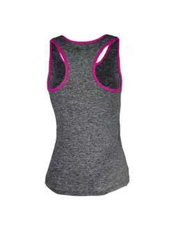 ROGELLI RUN SALIMA 840.263 dámské běžecké tričko/top, barva: šedo-růžová