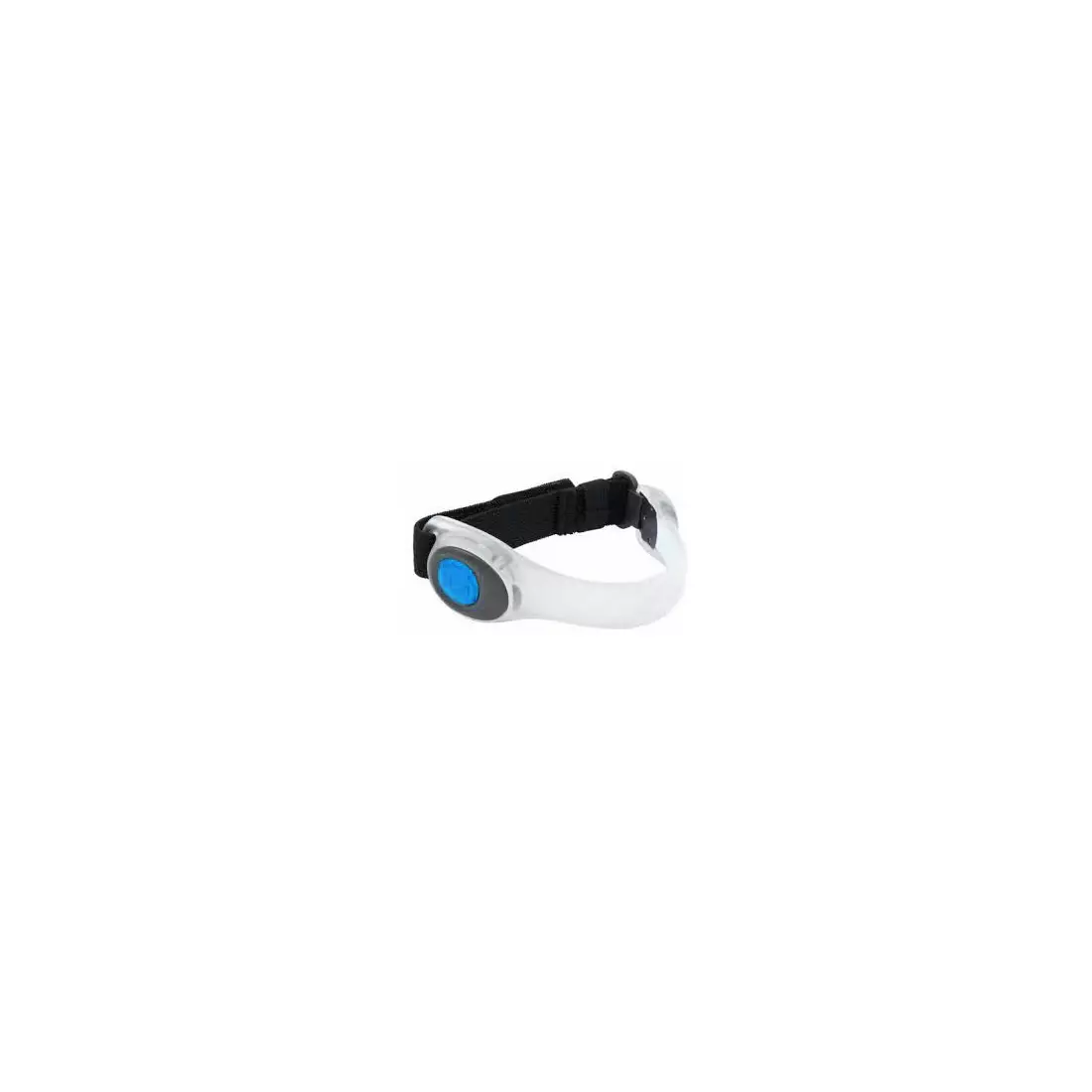 ROGELLI SS18 NEON LED - svítilna na rameno/světlo na suchý zip: modrá