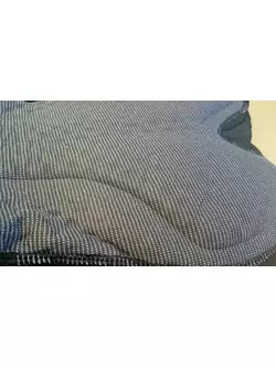 ROGELLI TRAVO 2.0 zateplené cyklistické kalhoty (softshell na kolena) black-fluor 002.343