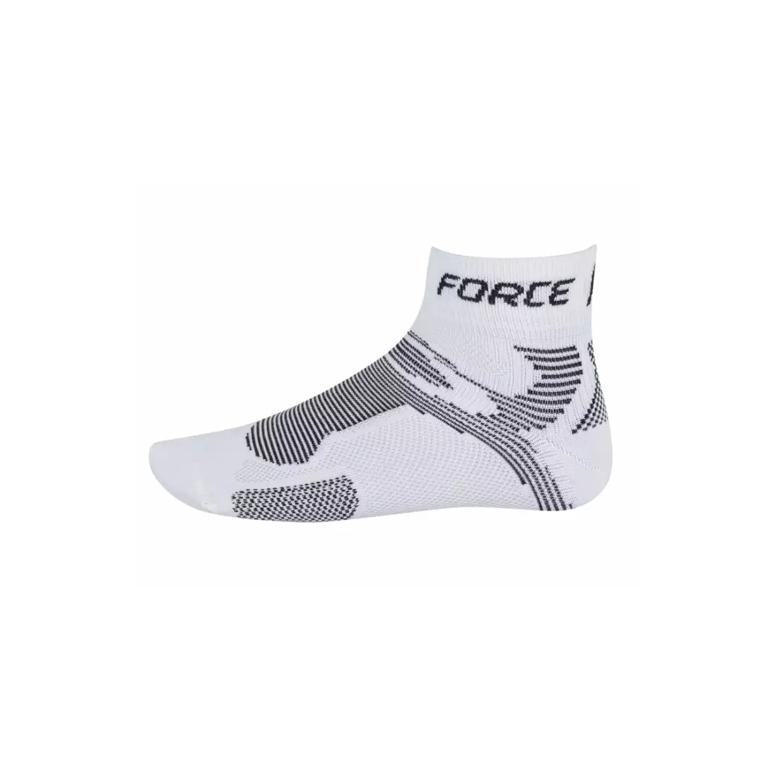 Sportovní ponožky FORCE 2 COOLMAX 901022 - bílé a černé