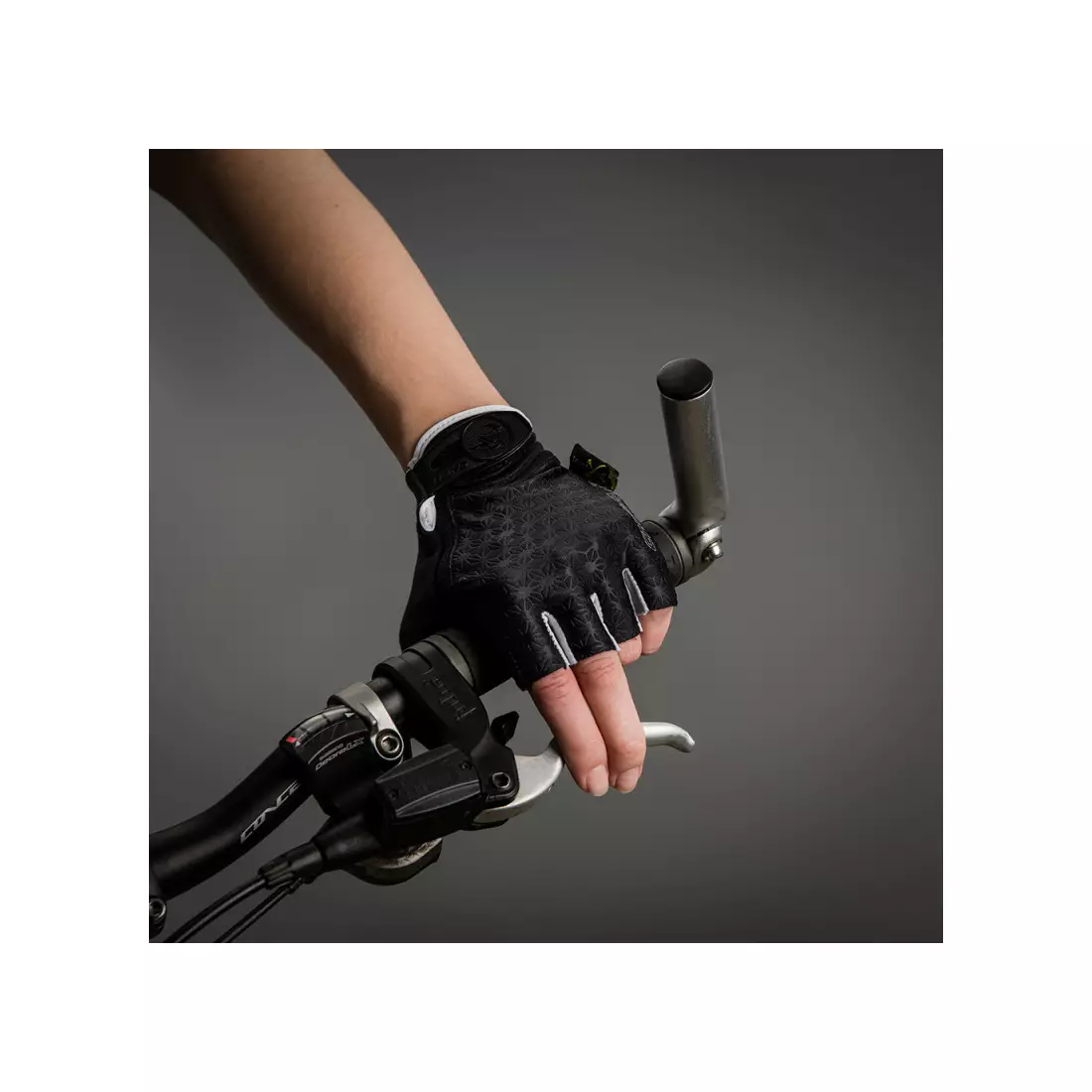 CHIBA LADY AIR PLUS dámské cyklistické rukavice, černé