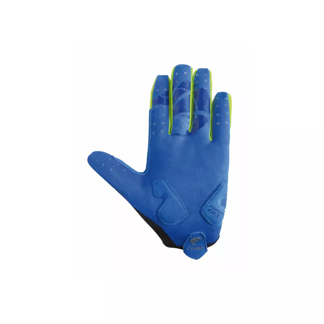 CHIBA cyklistické rukavice TWISTER, modrý 30737