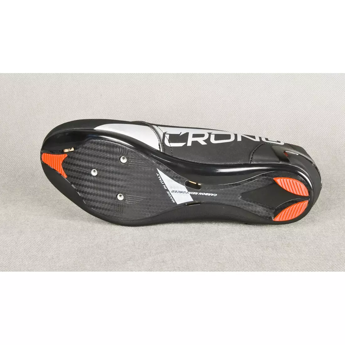 CRONO CR-4 NYLON silniční cyklistická obuv, Černá