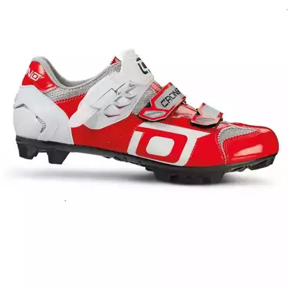 CRONO TRACK-16 - Cyklistické boty MTB, Červené