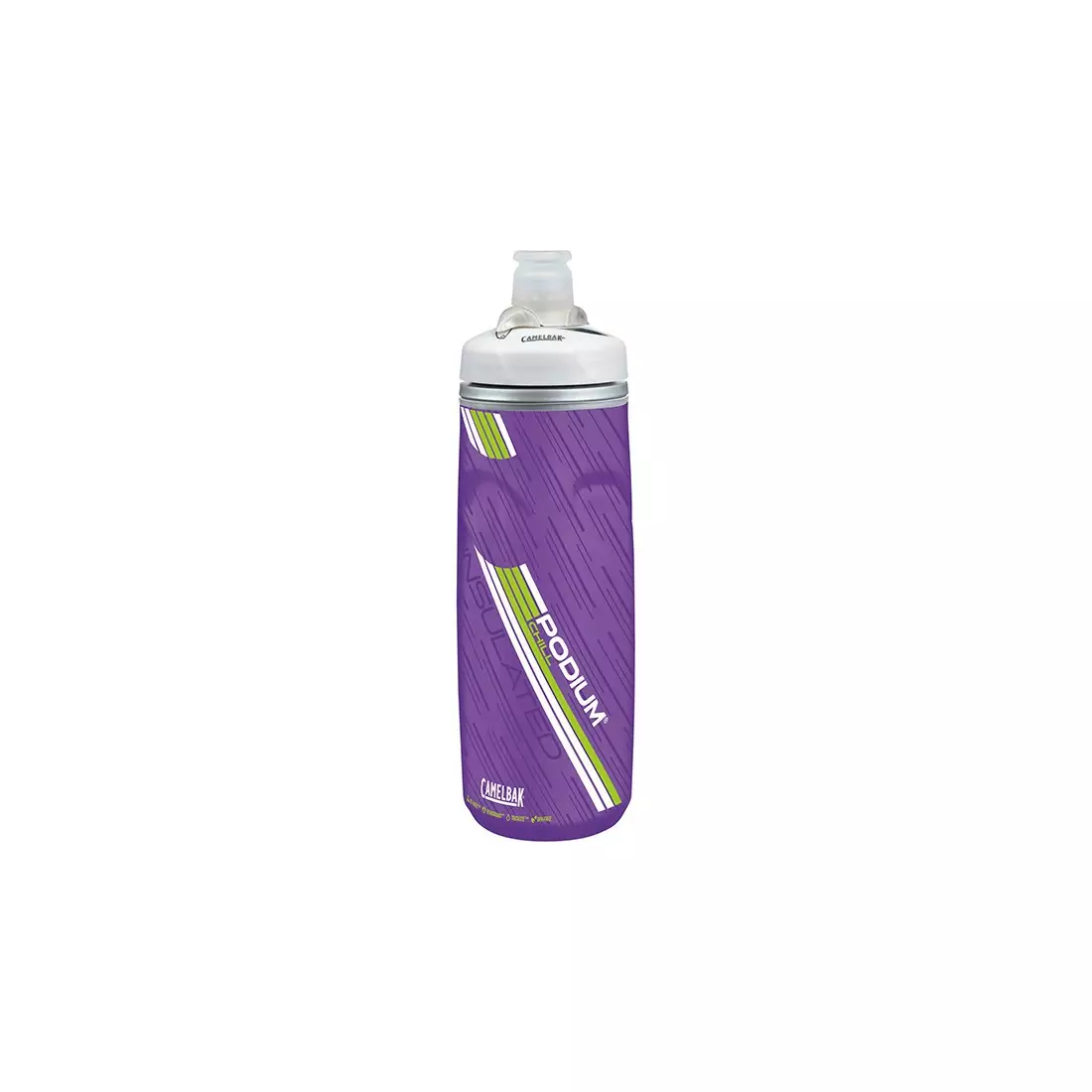 Camelbak SS17 termální cyklistická láhev na vodu Podium Chill 21 oz / 620 ml Prime Purple