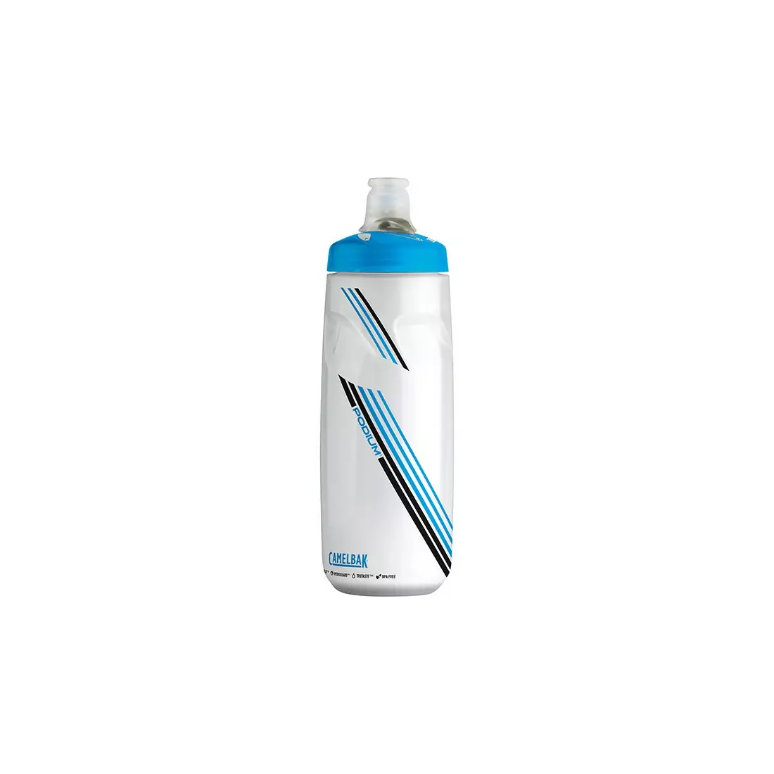 Camelbak SS18 Podium cyklistická láhev na vodu 24oz/ 710 ml Clear Blue