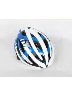 Cyklistická přilba LAZER GENESIS, silniční, modrá a bílá