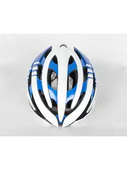 Cyklistická přilba LAZER GENESIS, silniční, modrá a bílá