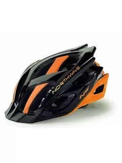 Cyklistická přilba NORTHWAVE STORM, černo-oranžová