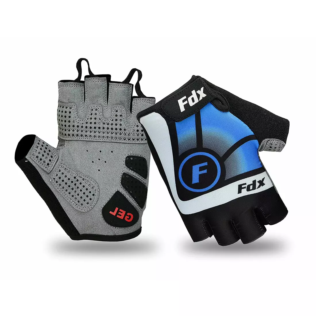 Cyklistické rukavice FDX 1020 modré
